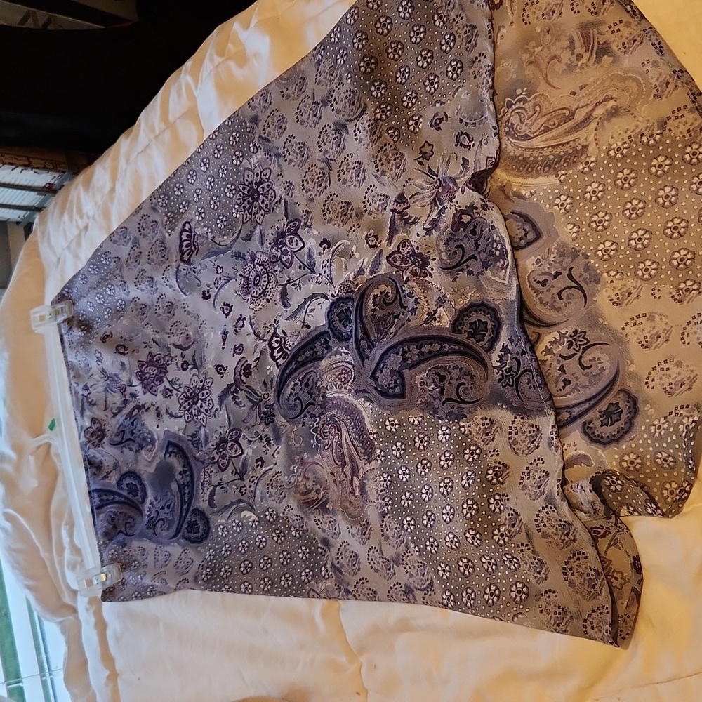 A floral patern skirt